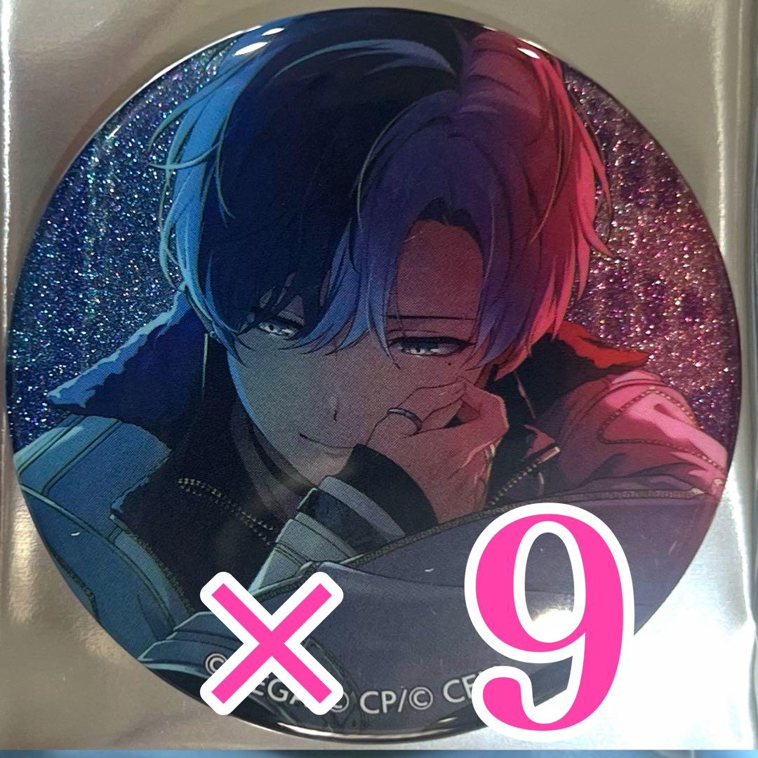 青柳冬弥　44A プロセカ　グリッター缶バッジ