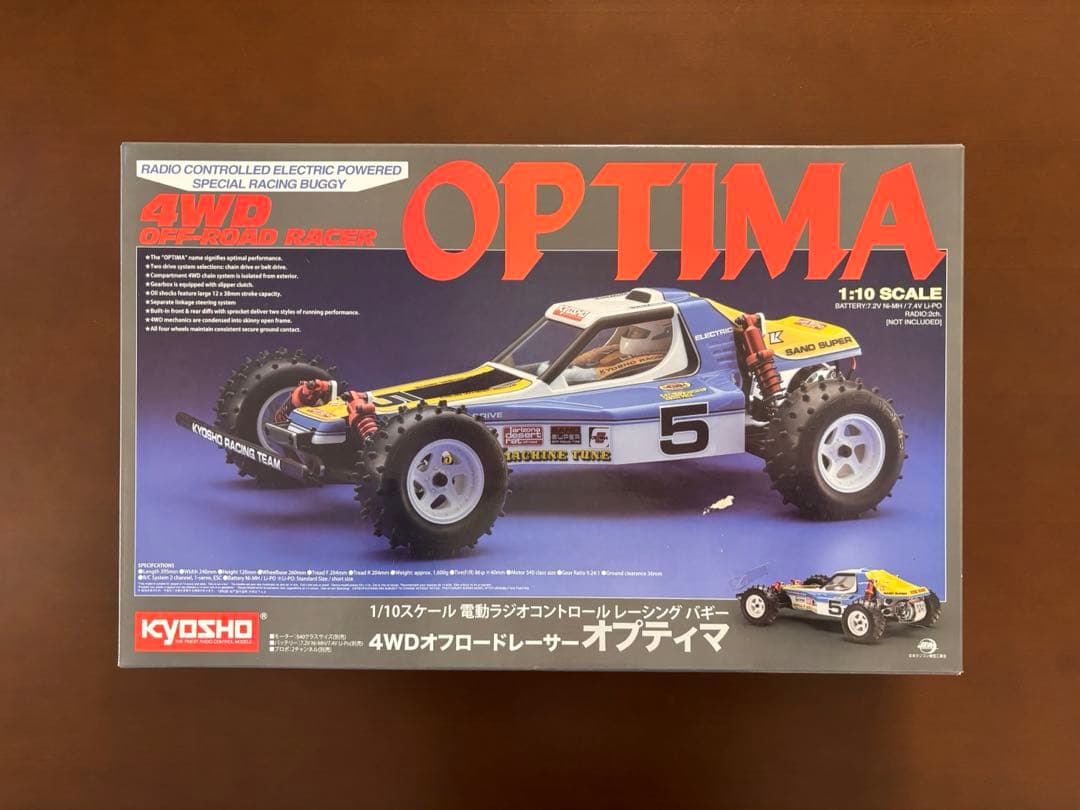 KYOSHO OPTIMA 1/10スケール 4WDバギー