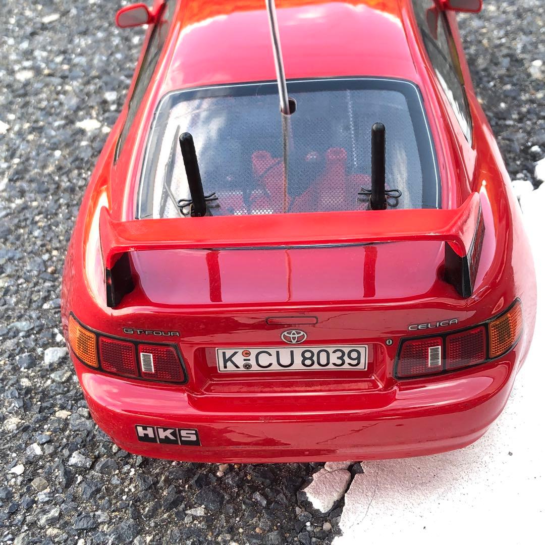 タミヤ トヨタ セリカ GT-FOUR 1/10 RCカー プロポ付 走行可能