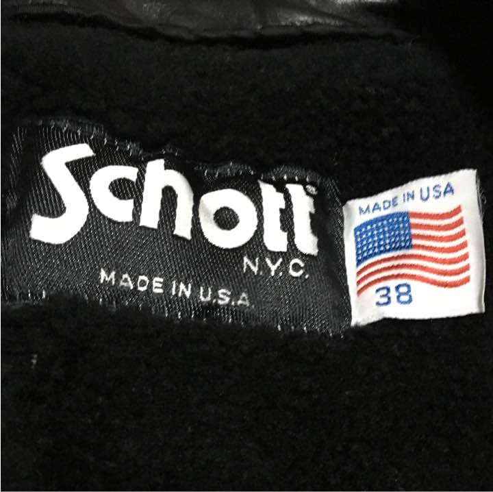 ライダースジャケット Schott 38