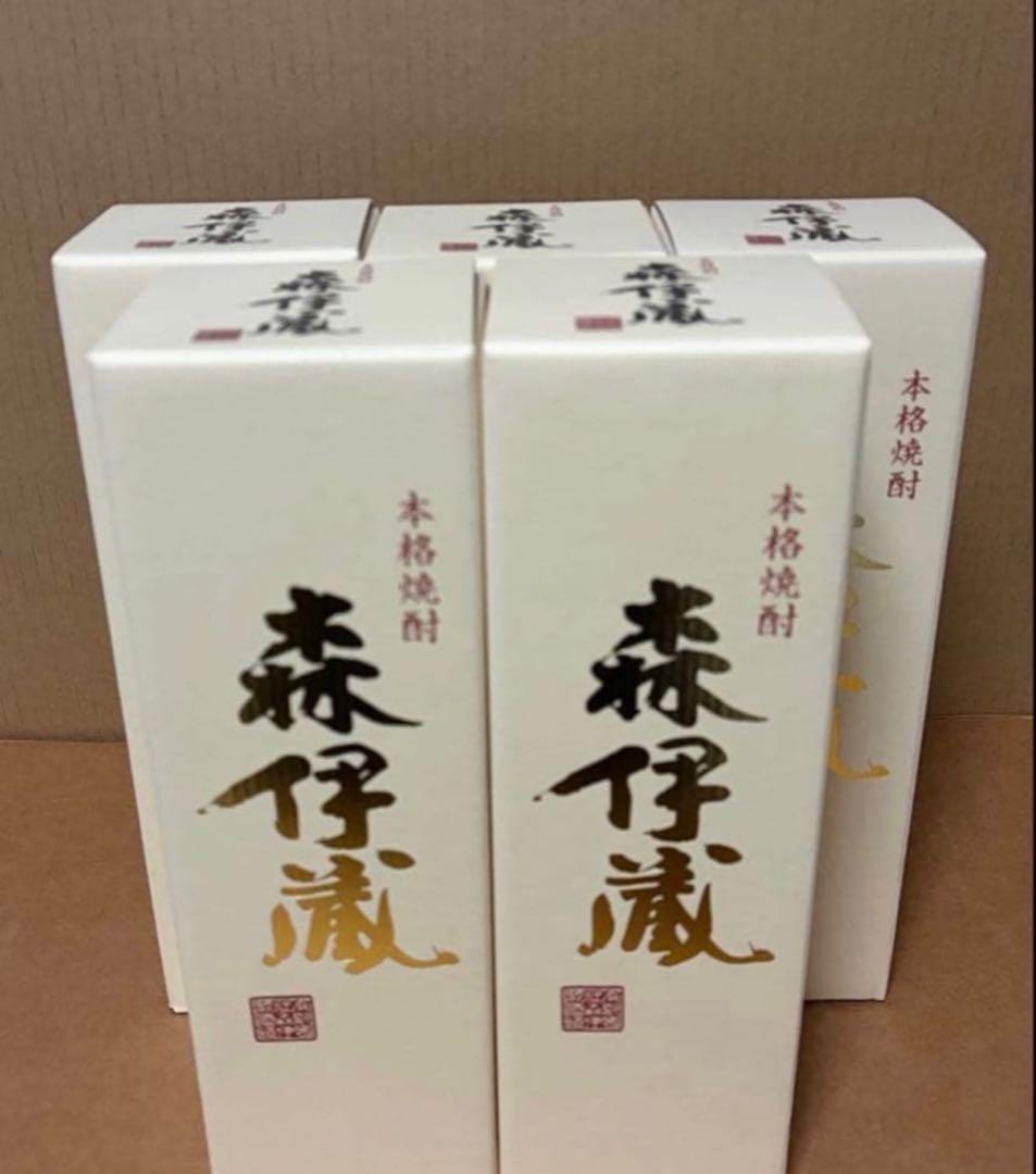 5本セット　森伊蔵　金ラベル　720ml 芋焼酎　もりいぞう　未開栓