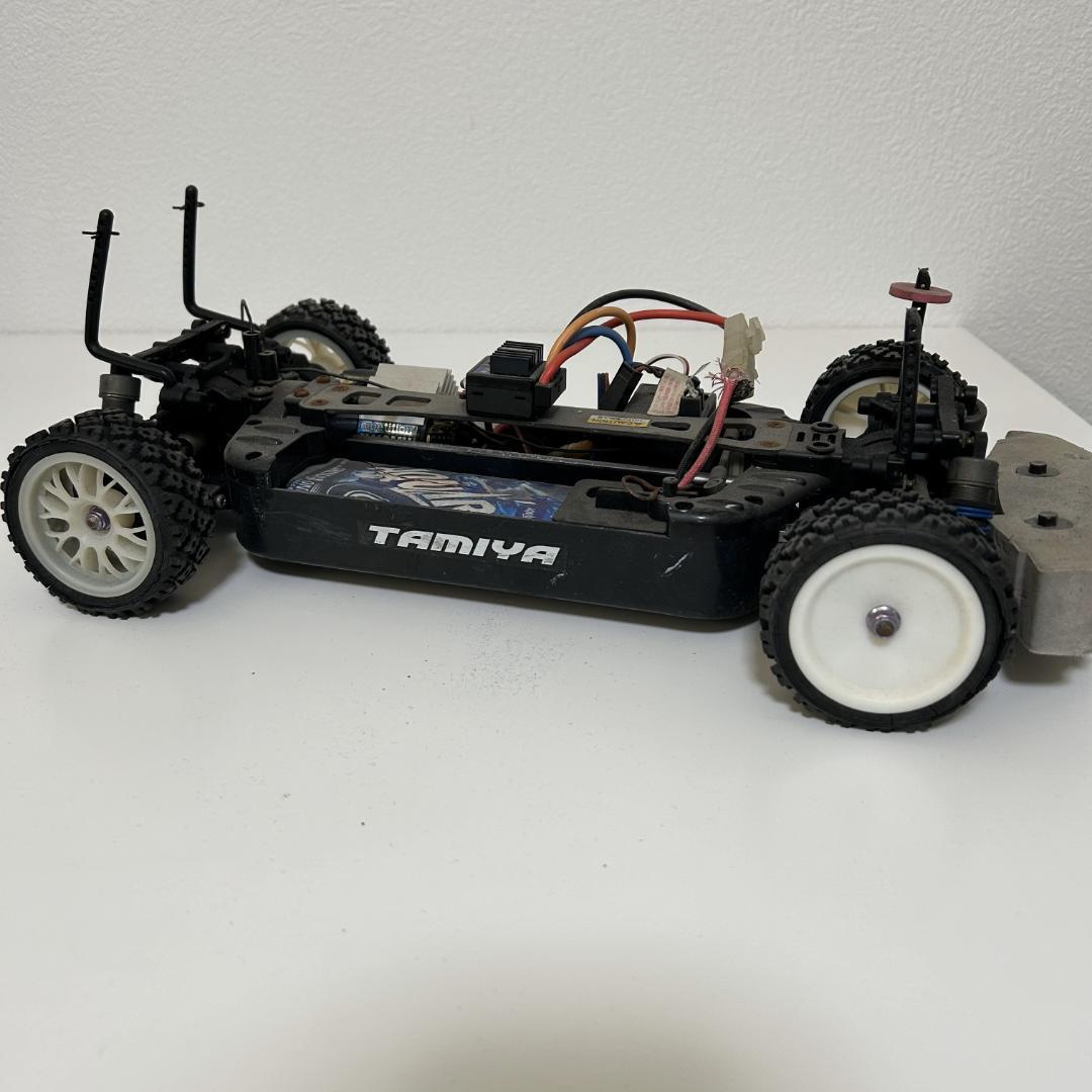 タミヤ　ランサーエボリューション？　三菱　　ラジコン　ジャンク品