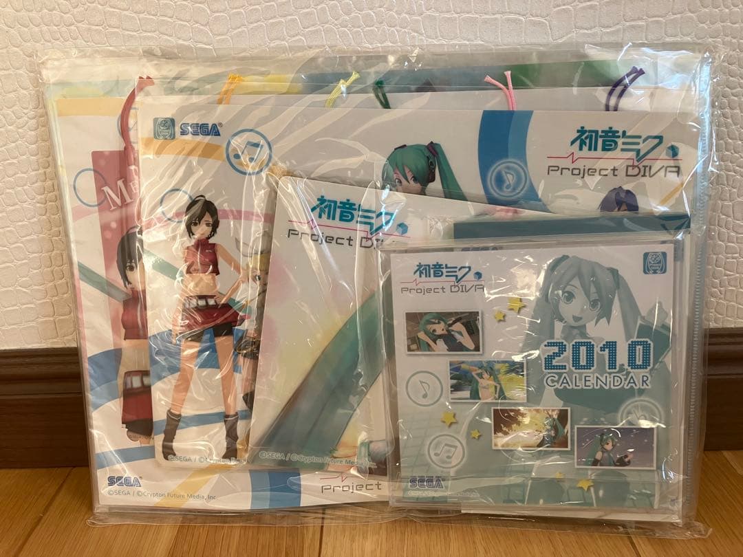 ステーショナリーセット　初音ミク　Project DIVA