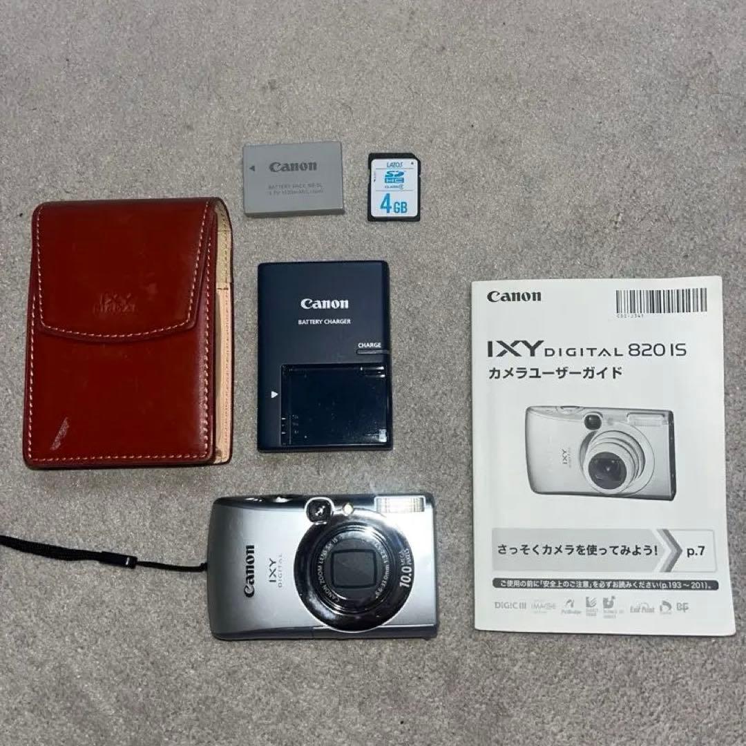 Canon IXY DIGITAL 820 IS 本体