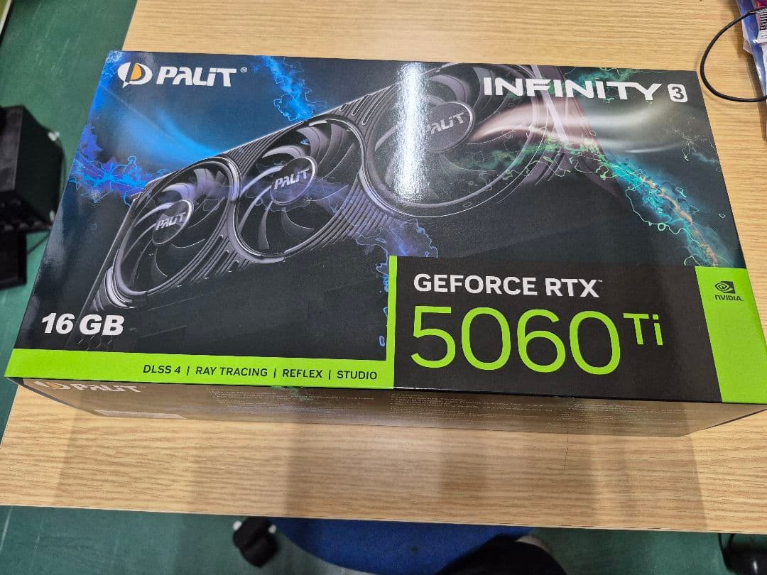 PALIT GeForce RTX 5060 Ti 16GB　未開封