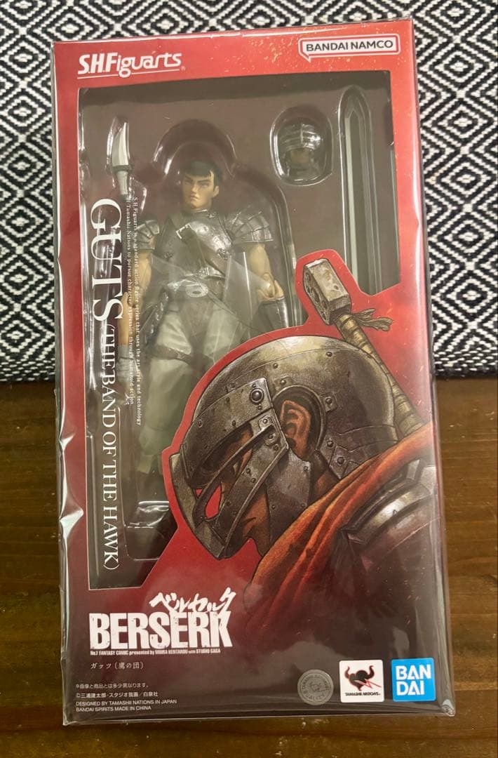 S.H.Figuarts ガッツ（鷹の団）　未開封