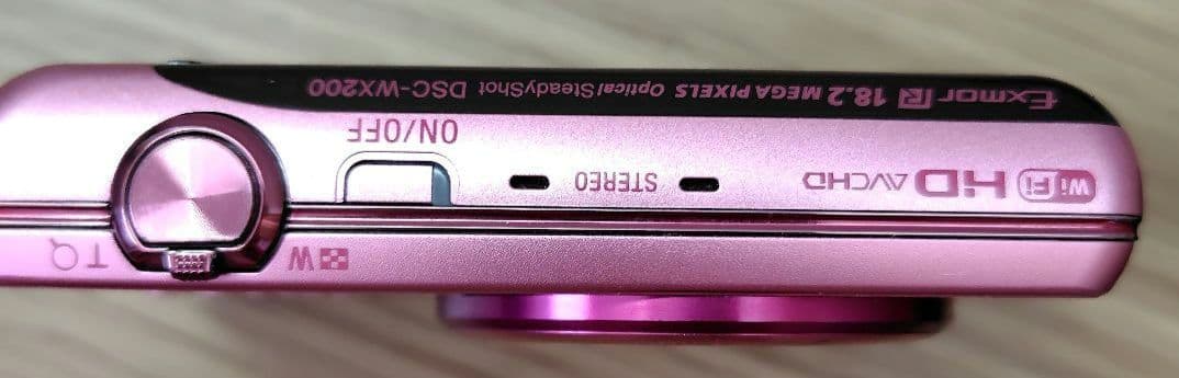 SONY Cybershot DSC-WX200 ピンク