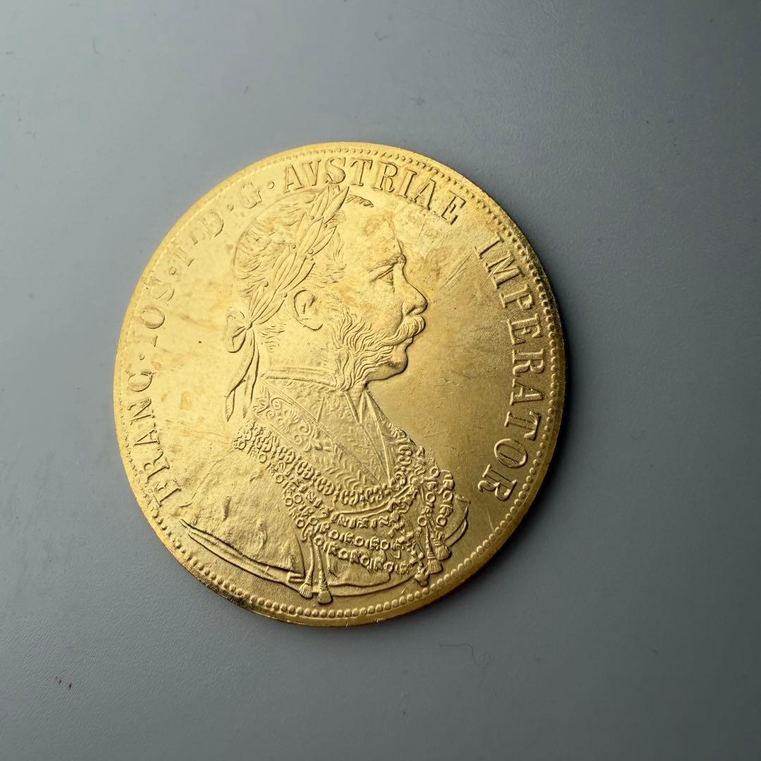 古銭　1881オーストリア帝国　フランツ・ヨーゼフ1世