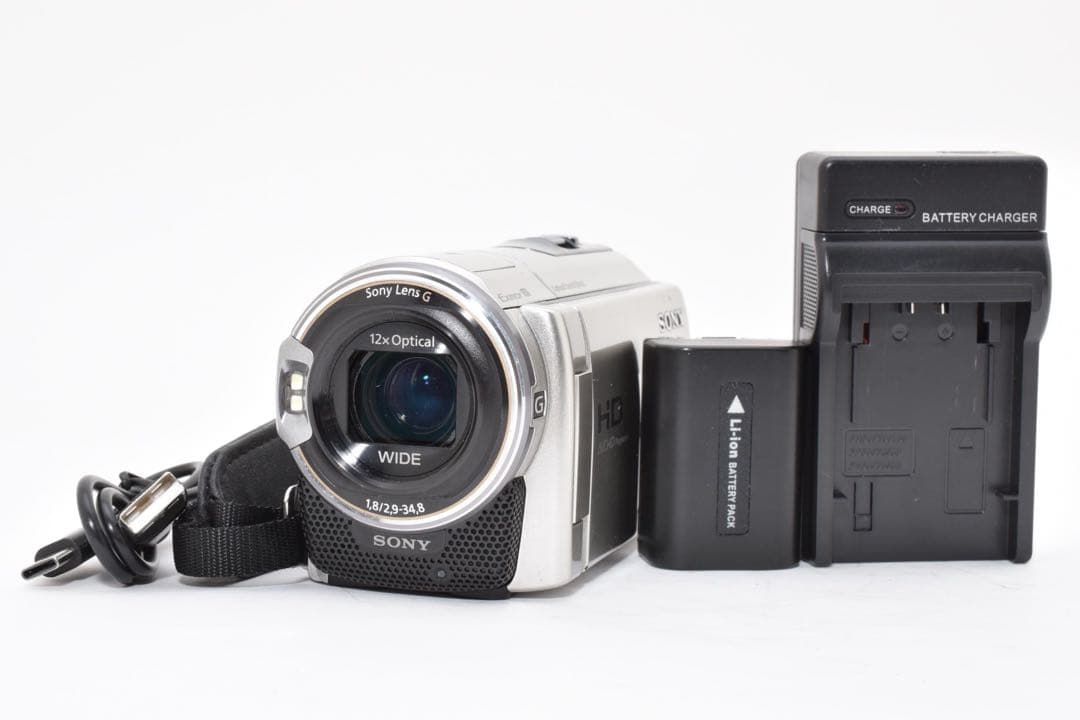 ▪️美品▪️SONY HDビデオカメラ HDR-CX590V シャンパンシルバー
