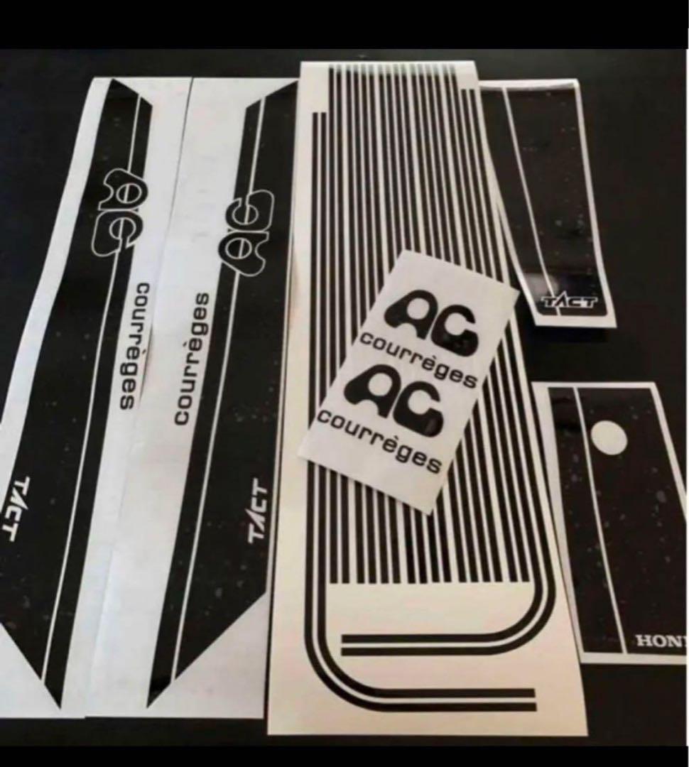 クレタク後期羽根仕様　デカール　ブラック