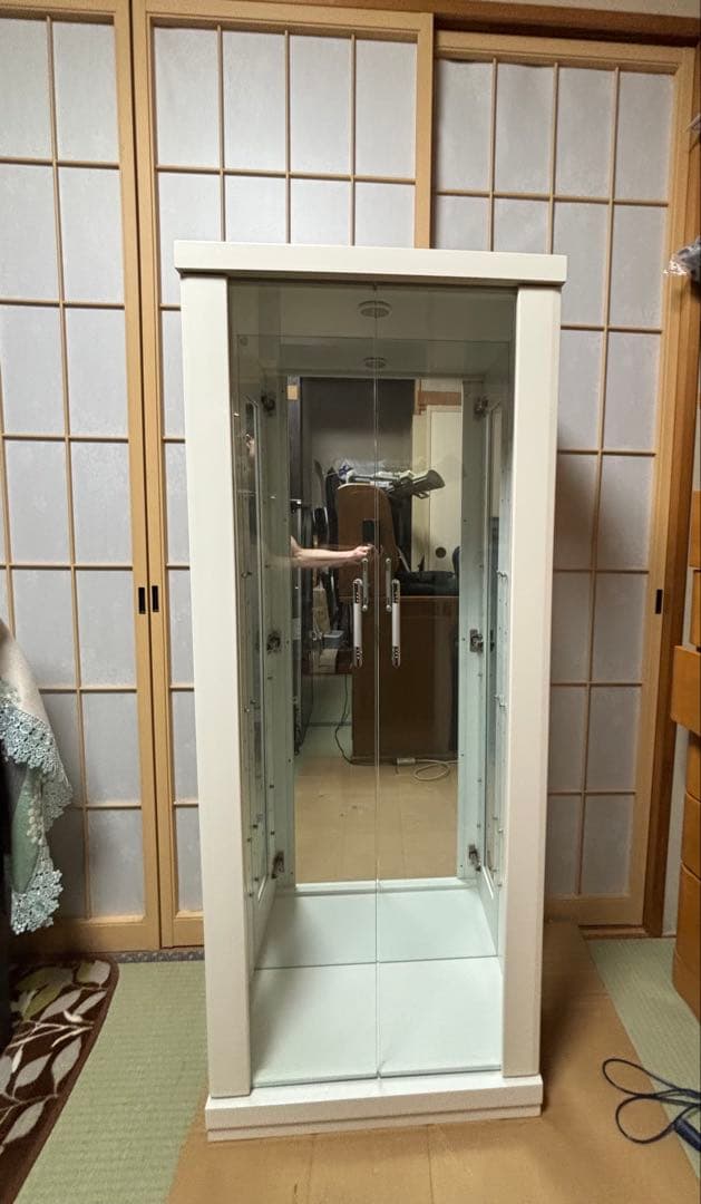 ガラスケース 両開き　オープンケース　フィギュアケース