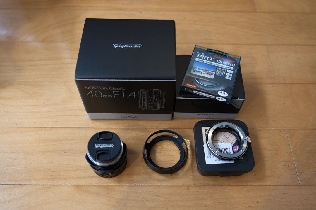 レンズ(単焦点) NOKTON Classic 40mm F1.4 SC