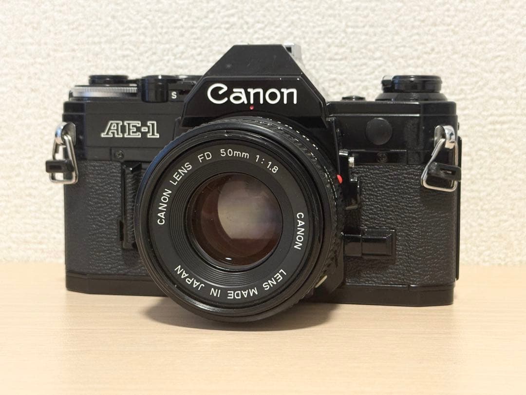 【完動品】Canon AE-1 + NEW FD 50mm F1.8