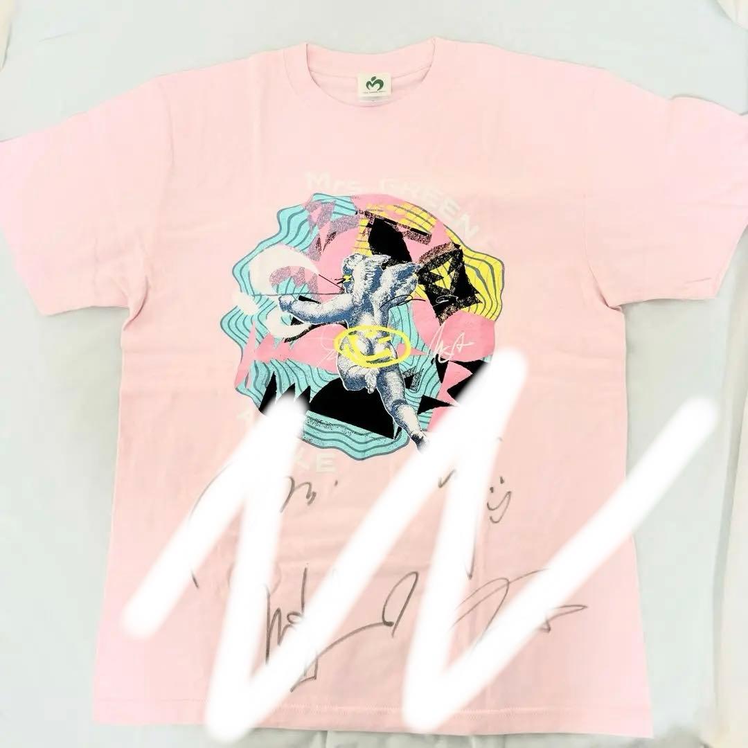 Mrs. GREEN APPLE ゼンジン ガチャ サイン入りTシャツ Lサイズ