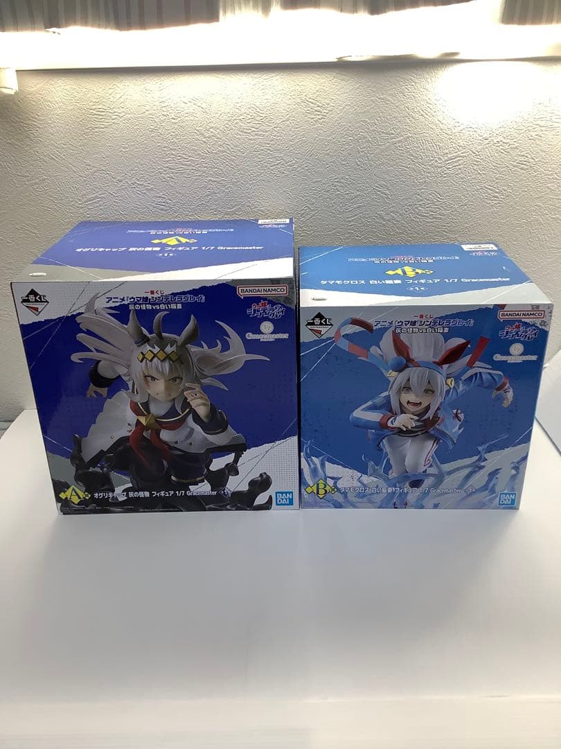 一番くじ A B賞 オグリキャップ タマモクロス フィギュア タペストリー付