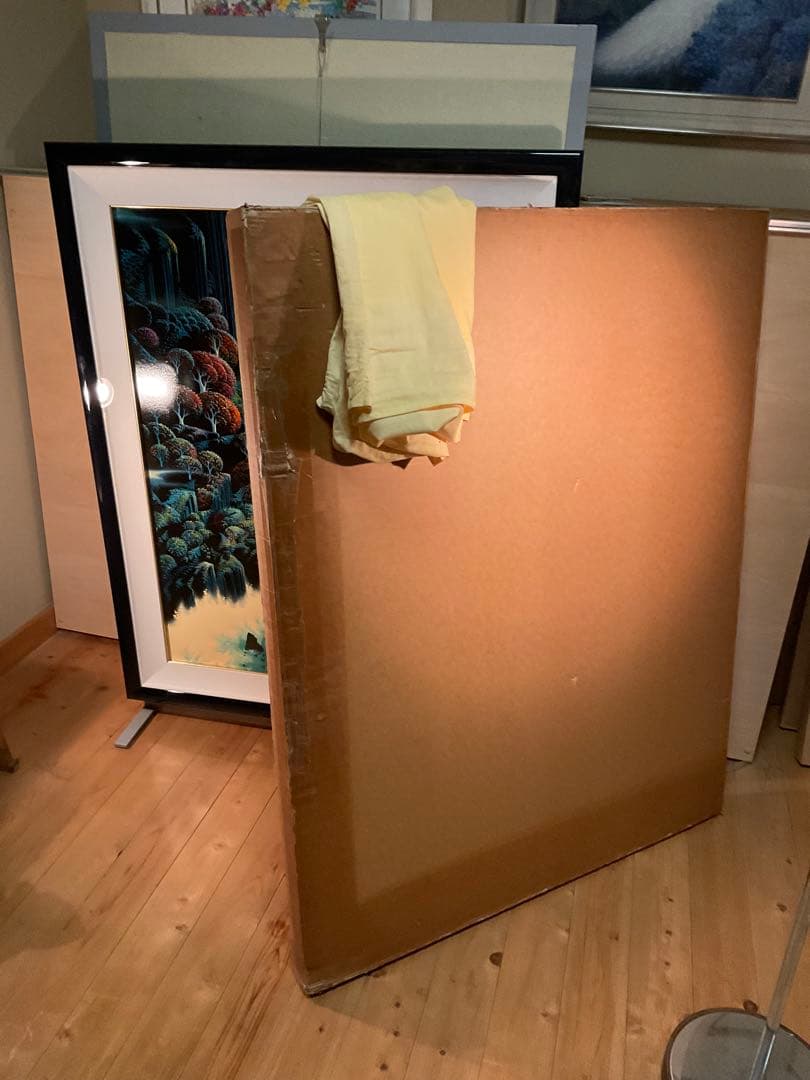 アイベンロール「オーシャンクリフⅡ」シルクスクリーン　直筆サイン・エディション有