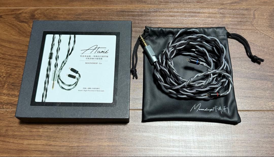 moondrop 水月雨　熱海　ATAMI リケーブル　4.4mm