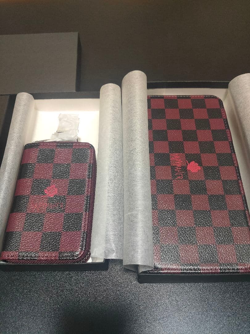 ハピメア 長財布 マルチケース パープルソフトウェア