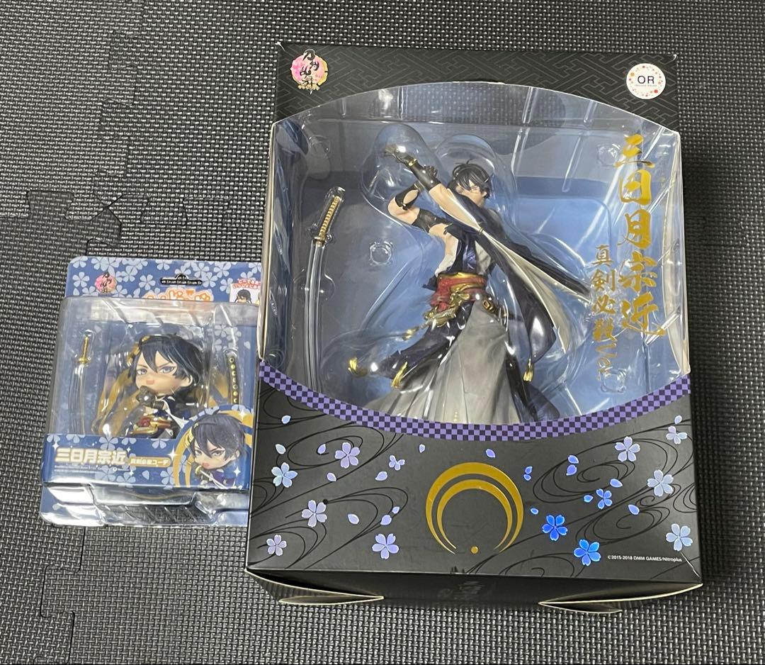 刀剣乱舞 三日月宗近 真剣必殺 フィギュア2体セット