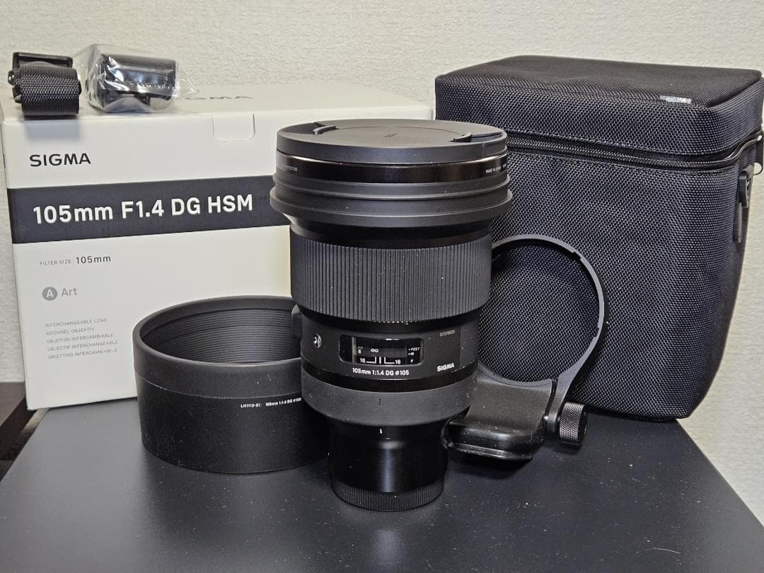 【美品】SIGMA Art 105mm F1.4 DG HSM α Eマウント