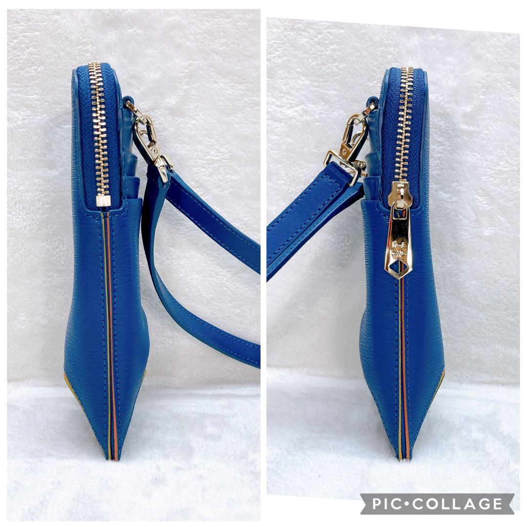 ✨極美品✨ポールスミス スマホショルダー フォンケース レザー ポシェット