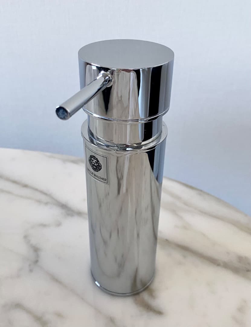 DECOR WALTHER クローム ポンプ式ディスペンサー