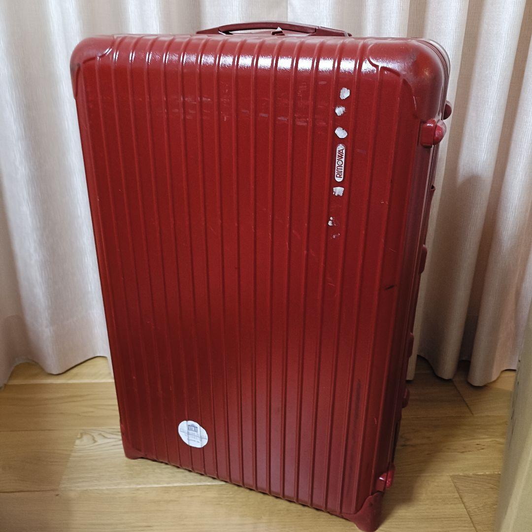 大型　70L　RIMOWA SALSA スーツケース　レッド 廃盤 リモワ　赤
