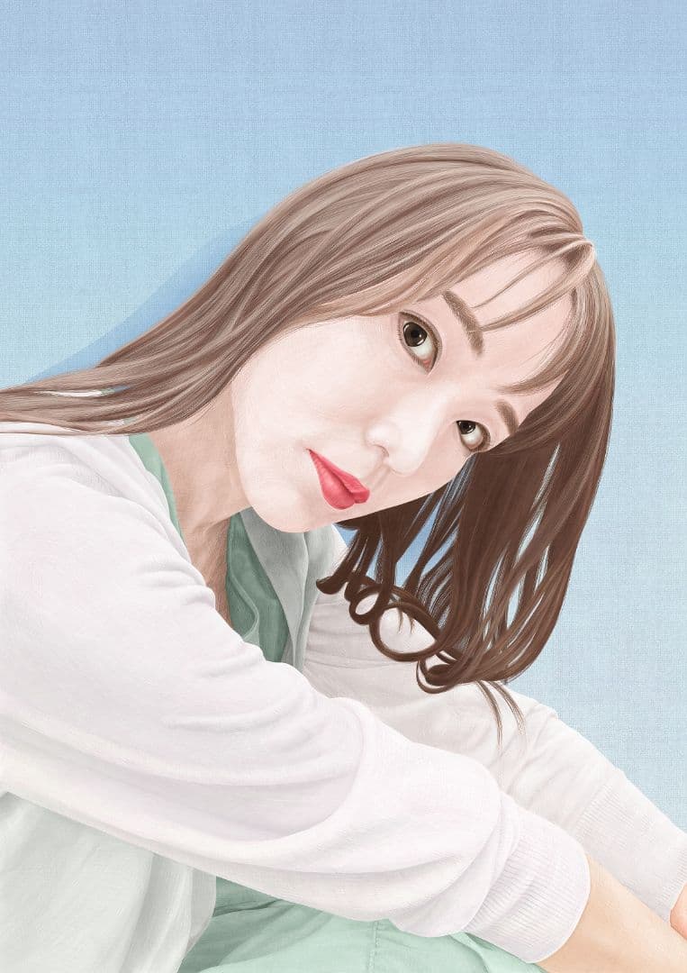 森夏男　作『楚々』Sサイズ(A3)