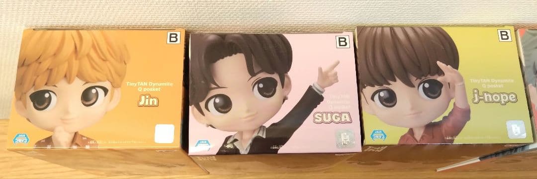 TinyTAN Qposket フィギュア 14種 コンプ セット