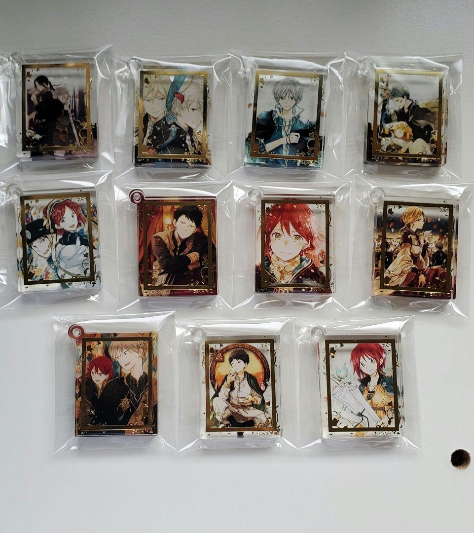 赤髪の白雪姫　トレーディングアクリルキーホルダー【全11種】コンプリートセット