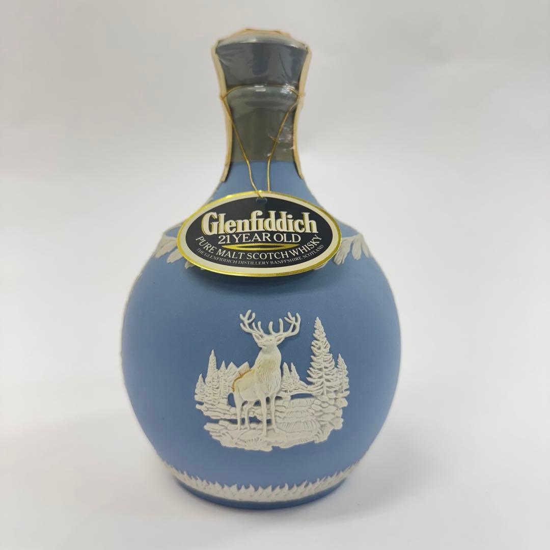 即日発送可能‼️グレンフィディック 21年熟成 ウェッジウッド陶器ボトル 未開封