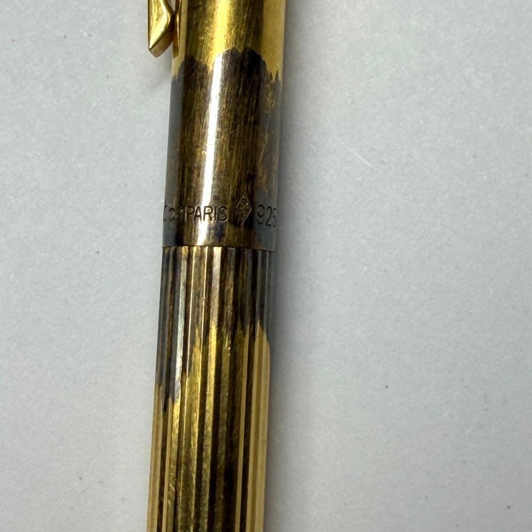 STデュポン ボールペン フランス製 1980年代 シルバー925 silver