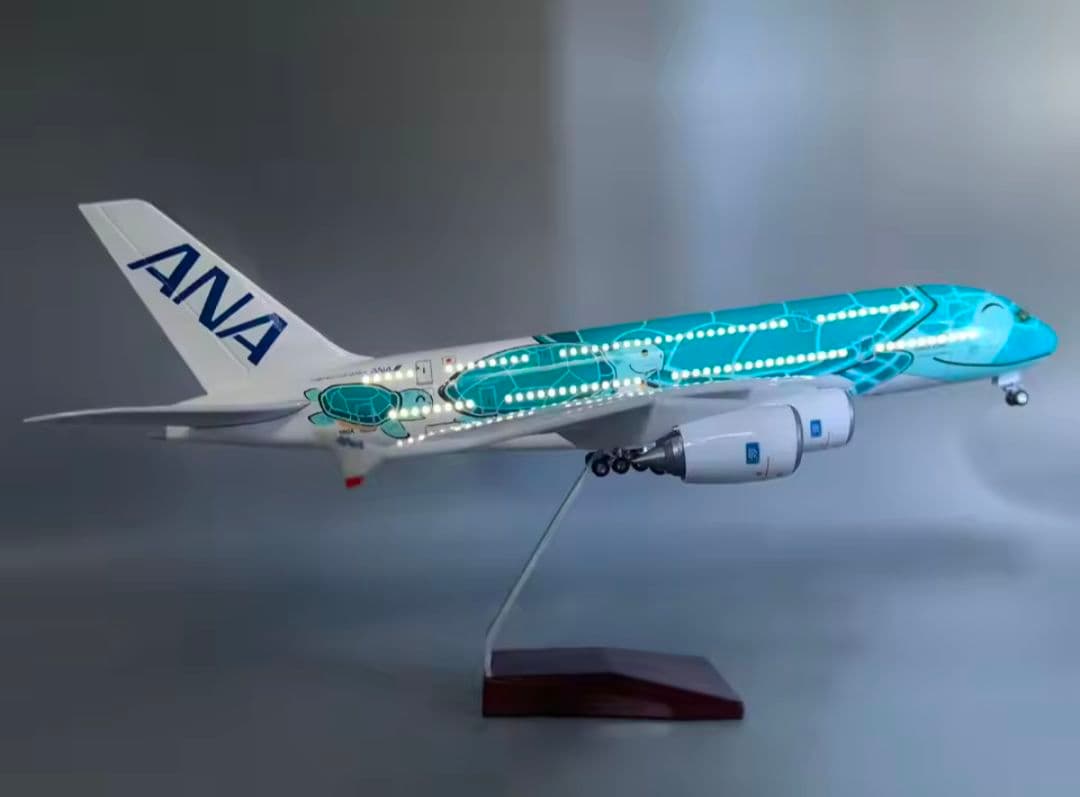 希少 ANA A380 FLYING HONU 1/160 大型模型 46cm