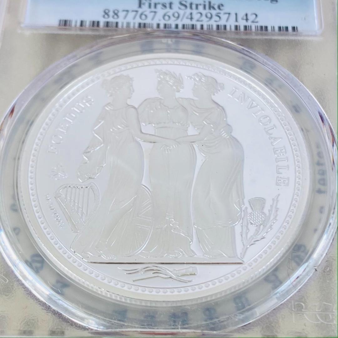 ★PCGS★2021 スリーグレイセス PF69 DCAM St. ヘレナ