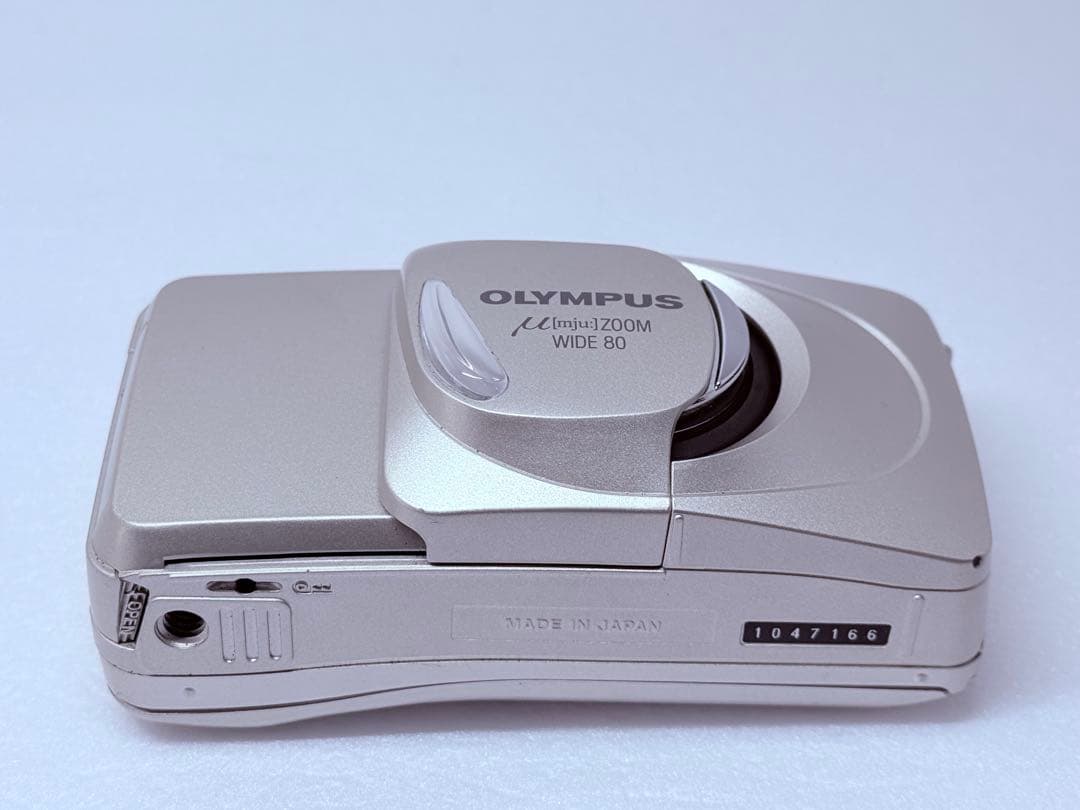 OLYMPUS μ ZOOM WIDE 80 動作確認済 フィルムカメラ