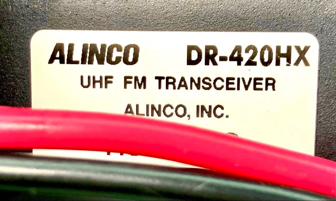 アルインコ DR-420HX 50w アマチュア無線機 アマチュア無線