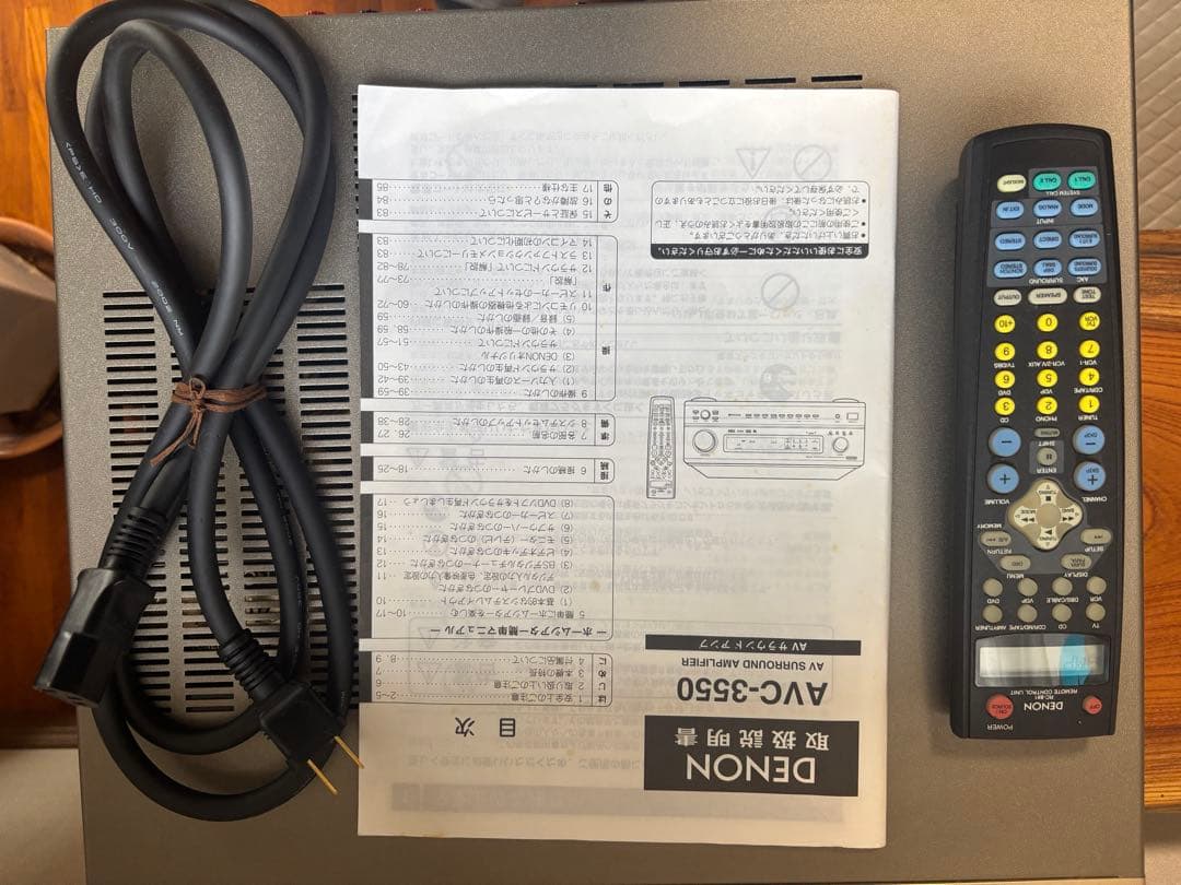 DENON AVC-3550 AVアンプ　元箱有り