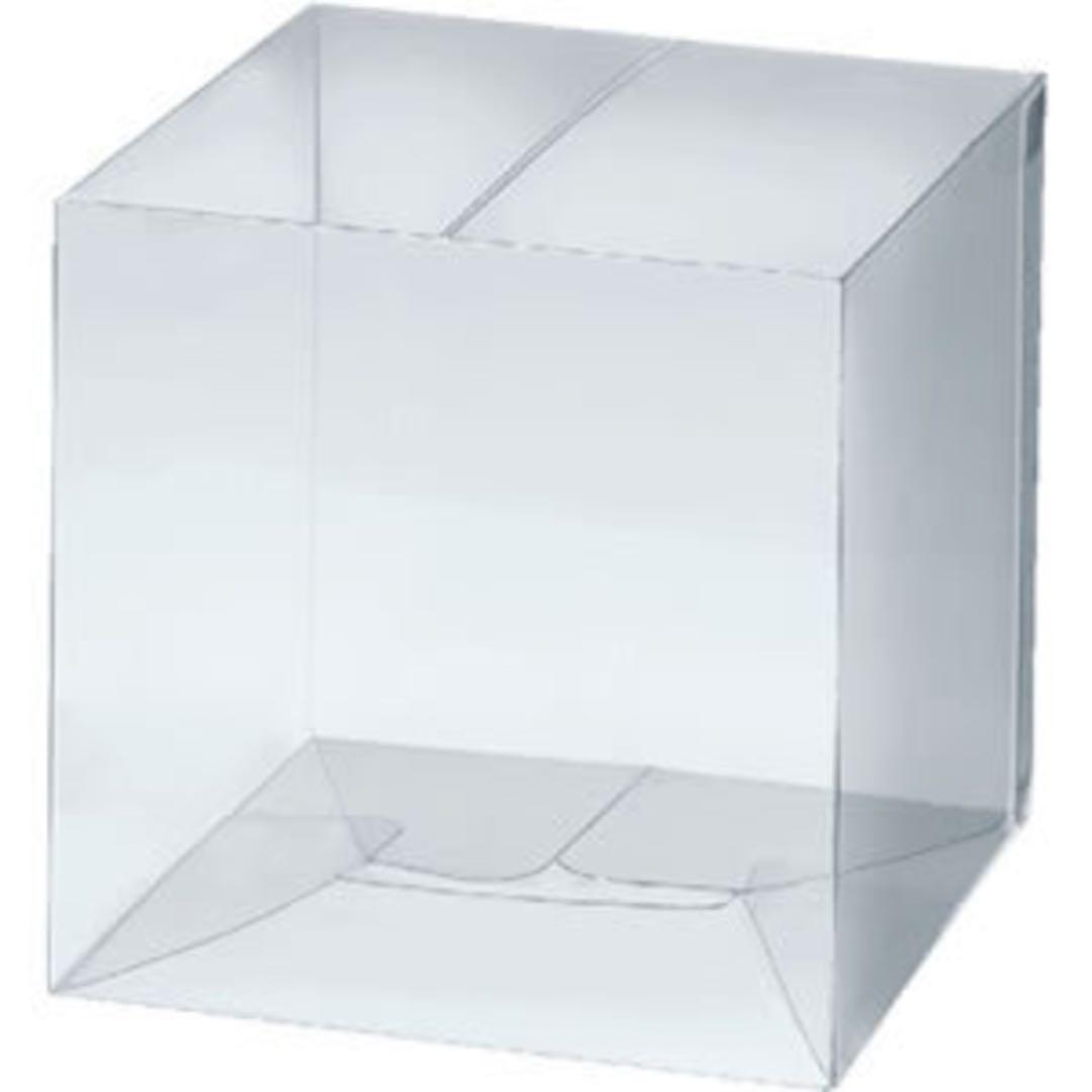 キューブカートン透明　75枚　No.53184