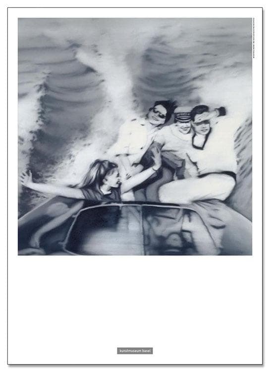 アートポスター/Motorboot1965/ゲルハルト・リヒター/Richter