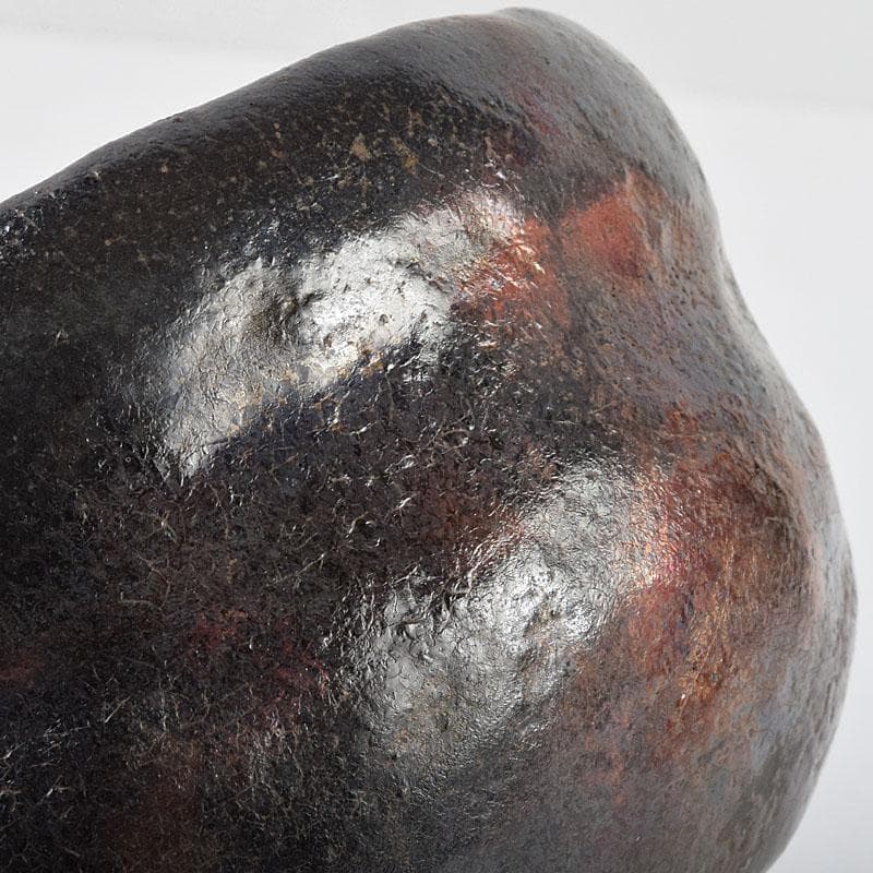 茶道具　楽吉左衛門　九代了入作　黒楽茶碗　合わせ箱　V　R9372