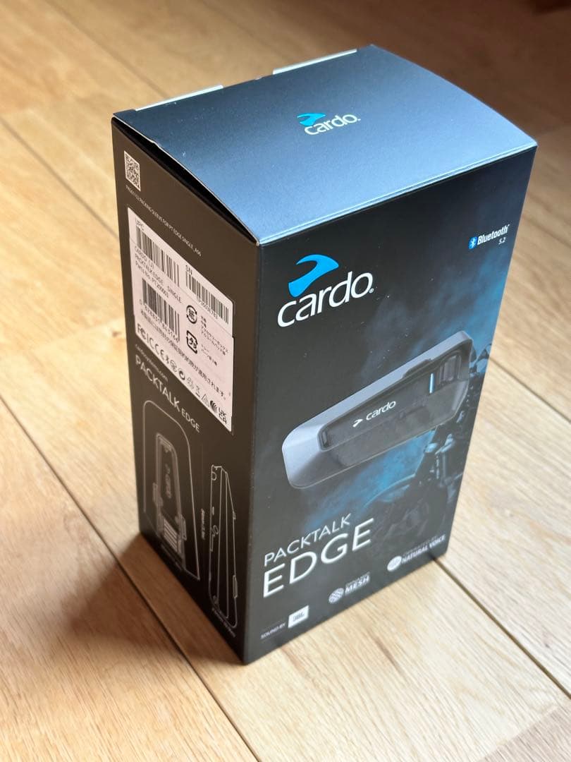 新品未使用国内正規品インカム カルド CARDO PACKTALK EDGE