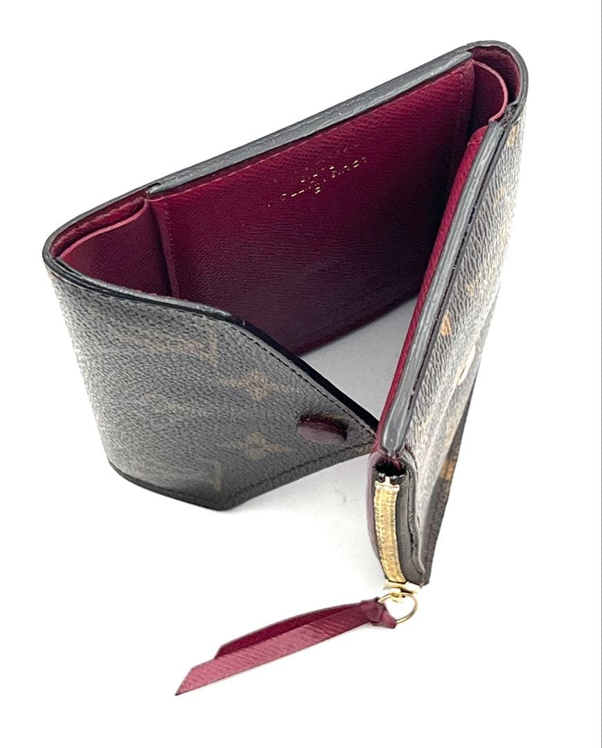 LOUIS VUITTON モノグラム ポルトフォイユヴィクトリーヌ レザー