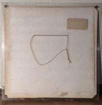 【真作】版画　銅版画　現代銅版画　記号と沈黙の構成　抽象画　アクリル額　Y15