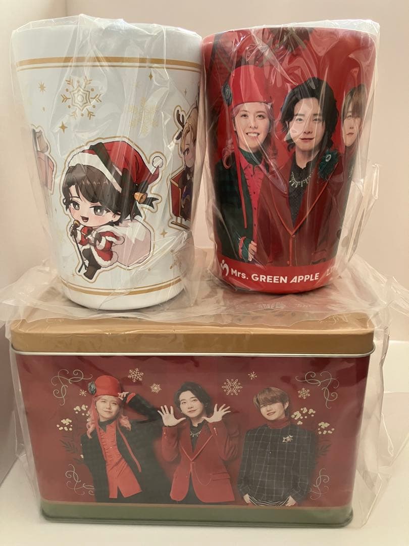 Mrs.GREEN APPLE タンブラー2種＆からあげクンBOX 3点セット