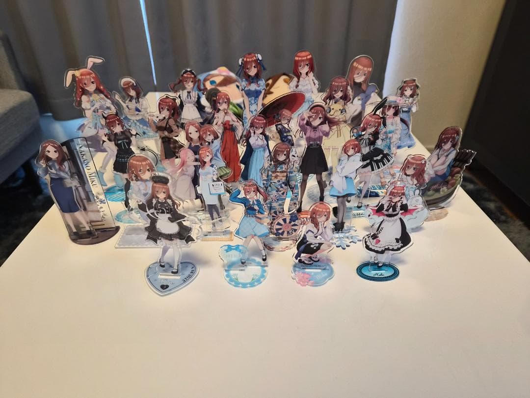 中野三玖 アクリルスタンド+ぬいぐるみまとめ売り(30個)