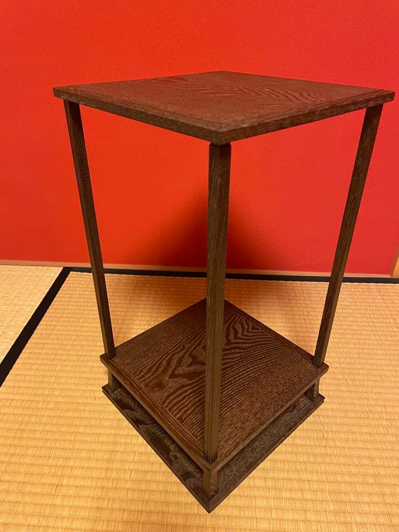 桑棚　蝋引き仕上げ