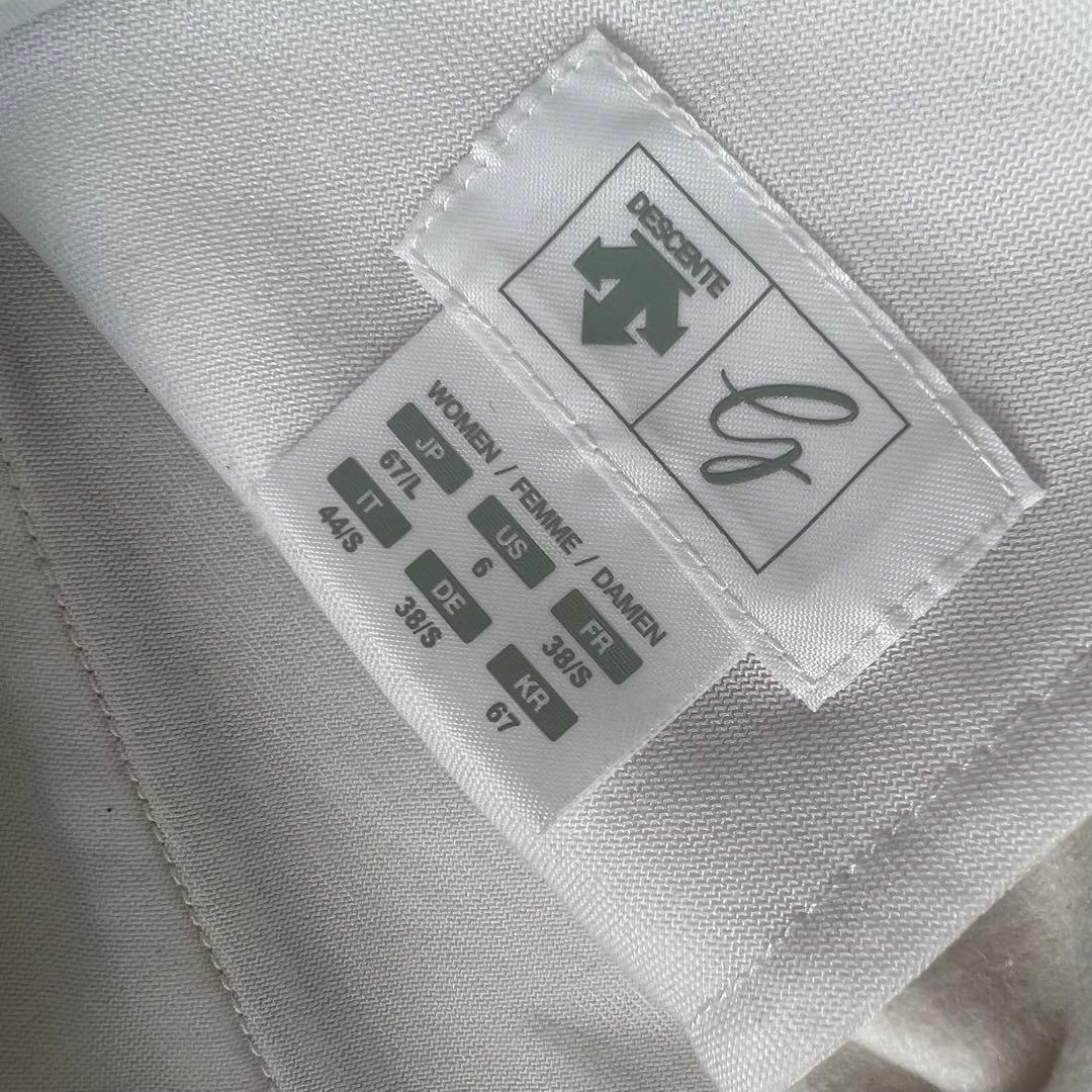 DESCENTE GOLF デサントゴルフ　コーティングニット　パンツ　L ロゴ