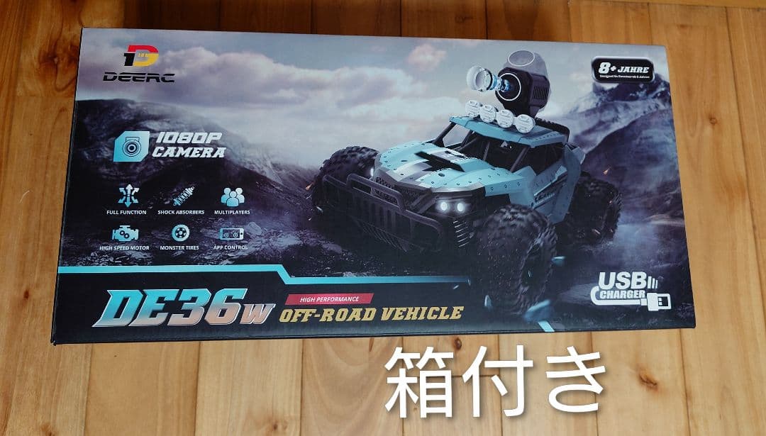 DE36W オフロードRCカー 1080Pカメラ