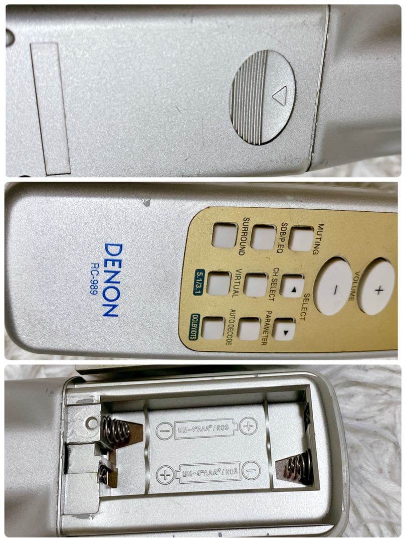 廃盤 デノン ホームシアターシステム DHT-M330 木目 AVC-M330