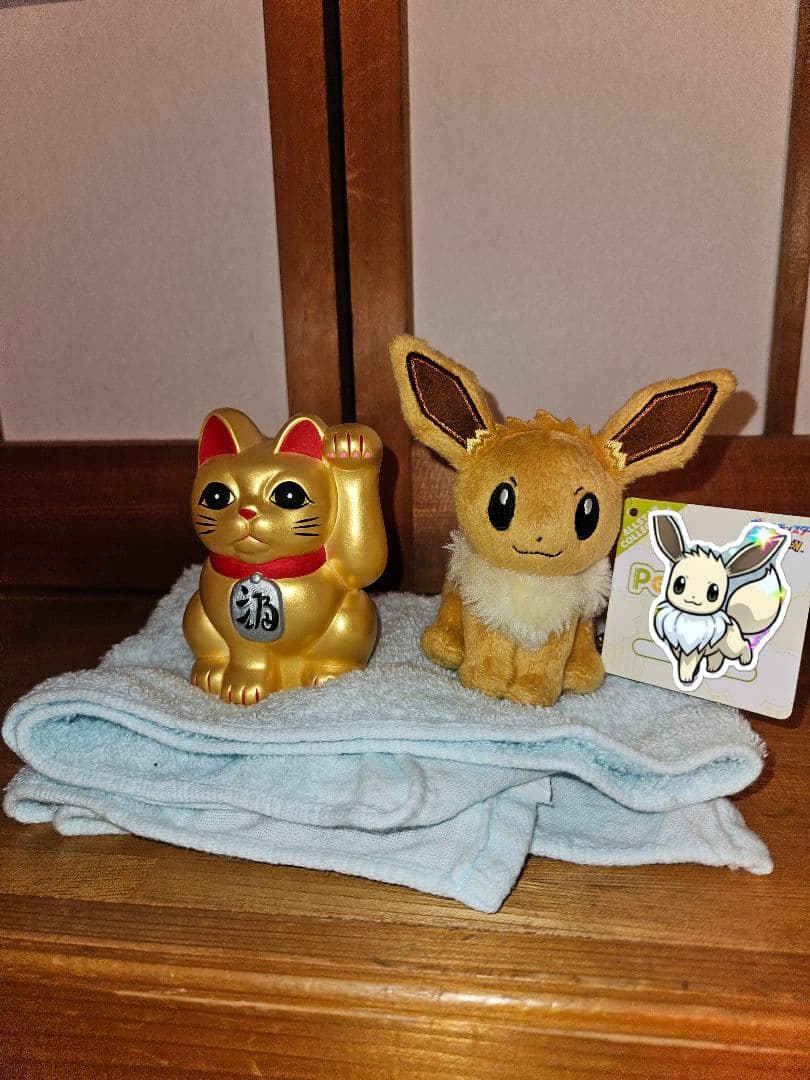 イーブイと招き猫セット